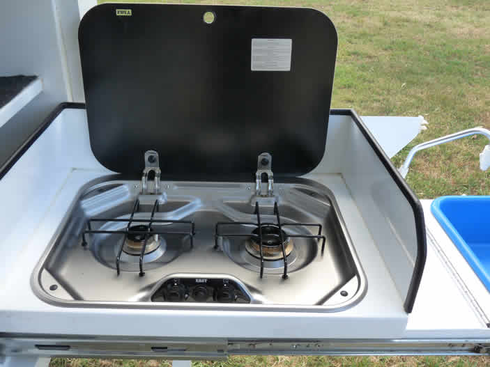 Camper Trailer Stove